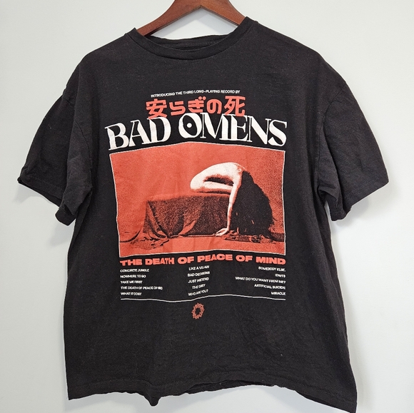 bad omens Tops - Bad Omens Band Tee - Size US XL